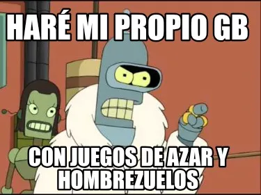 Funny Haré mi propio GB Con juegos de azar y hombrezuelos