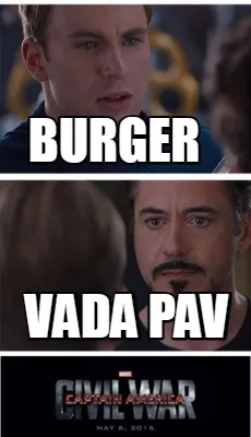 Burger Vada Pav