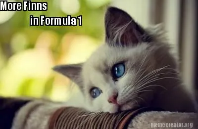 Funny More Finns in Formula 1