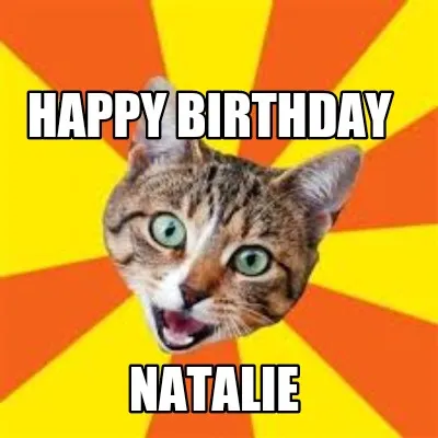 Happy Birthday Natalie