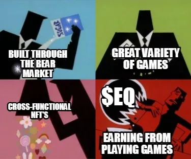 Built through the bear market cross-functional nft's great variety of games Earn