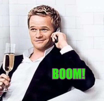 Funny boom!