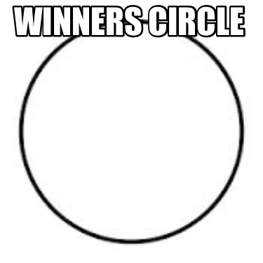 Winners circle