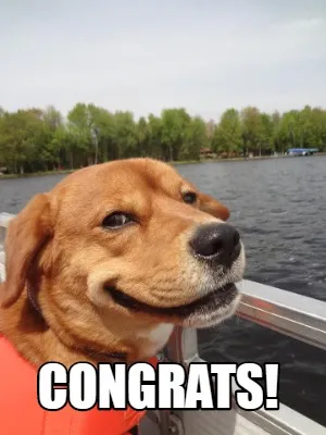 Funny CONGRATS!