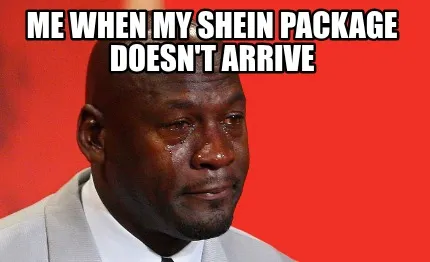 Funny Me when my Shein package doesn't arrive
