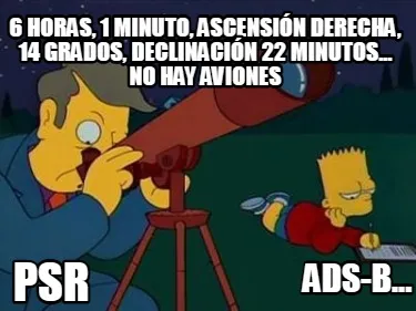 Funny 6 horas, 1 minuto, ascensión derecha, 14 grados, declinación 22 minutos... no