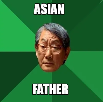Asian father