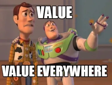 Funny Value Value Everywhere