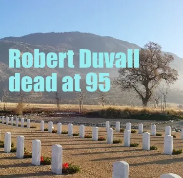 Robert Duvall dead at 95
