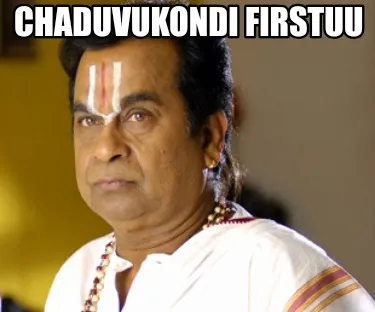 Funny CHADUVUKONDI FIRSTUU