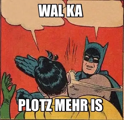 Funny Wal ka Plotz mehr is