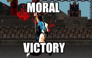 Funny Moral Victory