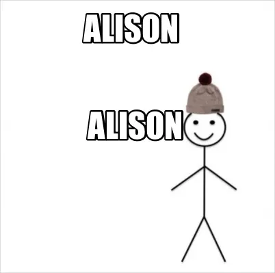 Alison Alison