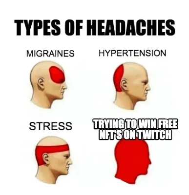 Funny trying to win free NFT's on twitch