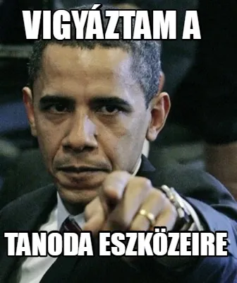 Funny vigyáztam a tanoda eszközeire