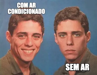 Com ar condicionado sem ar