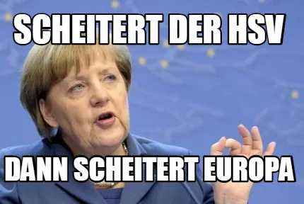 Scheitert der HSV dann scheitert europa