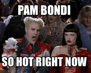 Pam Bondi So hot right now