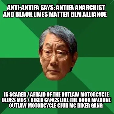 Anti Antifa Says Antifa Anarchist And Black Lives Matter Blm Alliance Is Scared