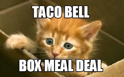 TACO BELL BOX MEAL DEAL