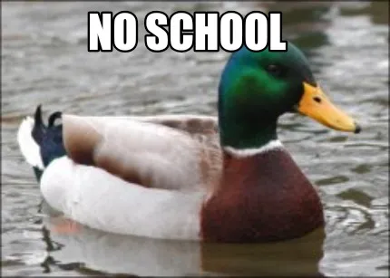Funny No school