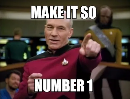 Make it so number 1