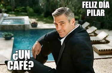 Feliz día Pilar ¿Un café?