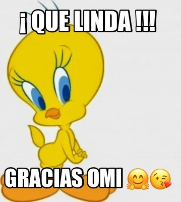 ¡ QUE LINDA !!! GRACIAS OMI ????????