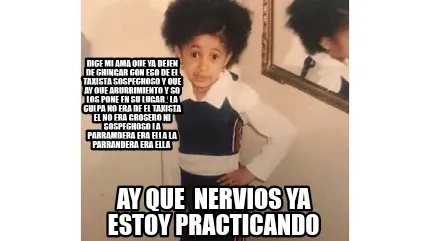 Dice mi ama que ya dejen de chingar con eso de El taxista sospechoso y que ay qu