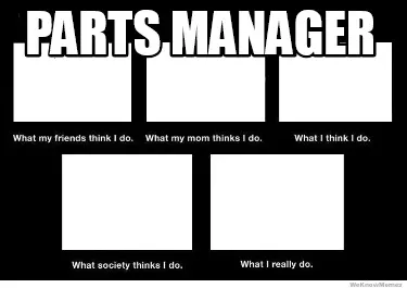 Parts manager