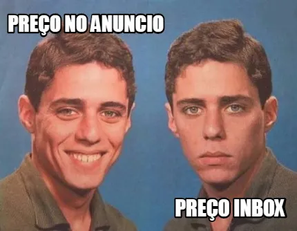 Preço no anuncio Preço Inbox
