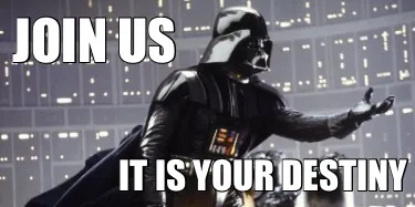 Join us It is your destiny