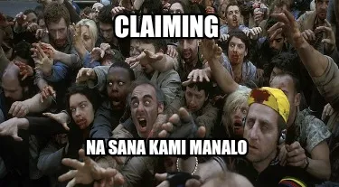 Funny CLAIMING na sana kami manalo