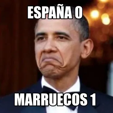 España 0 marruecos 1
