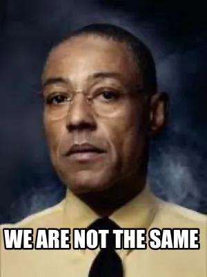We Are not the same