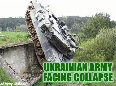Funny Ukrainian Army facing collapse