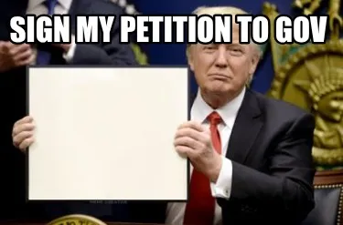 Sign my petition to gov