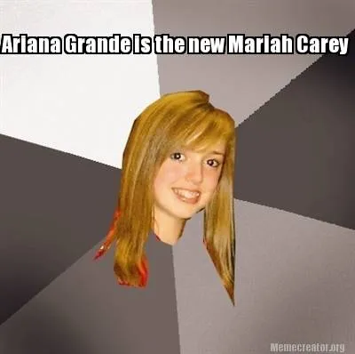 Funny Ariana Grande is the new Mariah Carey
