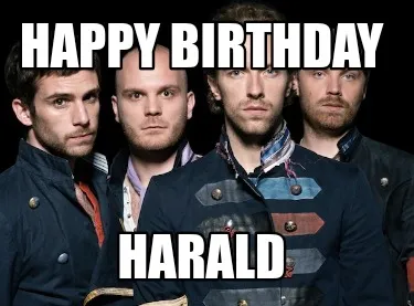 Funny Happy Birthday Harald