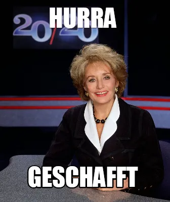 Funny hurra geschafft