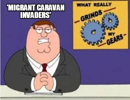 Funny 'migrant caravan invaders'
