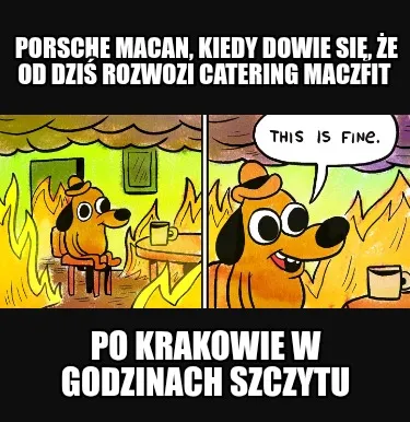 Porsche Macan Kiedy Dowie Si E Od Dzi Rozwozi Catering Maczfit Po Krakowie W God