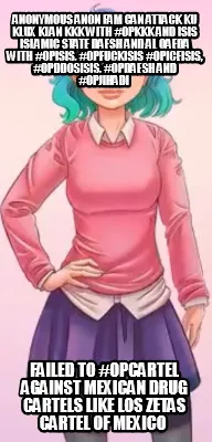 Funny Anonymous Anon Fam can attack Ku Klux Klan KKK with #OpKKK and ISIS Islamic Stat