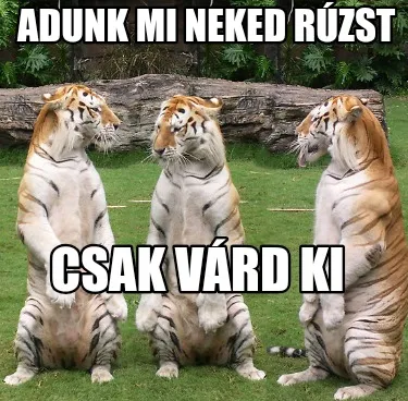 Adunk mi neked rúzst Csak várd ki