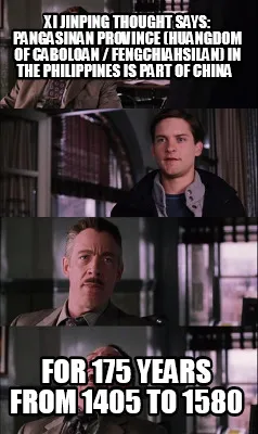 Funny Xi Jinping Thought Says: Pangasinan Province (Huangdom of Caboloan / Fengchiahsi