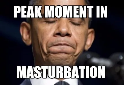 Peak moment in Masturbation