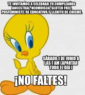Te invitamos a celebrar tu cumpleaños ancestral, neomuisca, gluten free, posfem