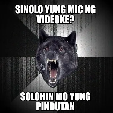 Funny Sinolo yung mic ng videoke? Solohin mo yung pindutan