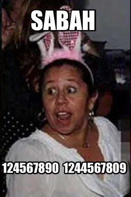 Sabah 124567890