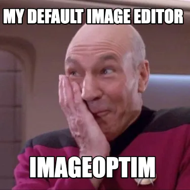 My default image editor imageoptim